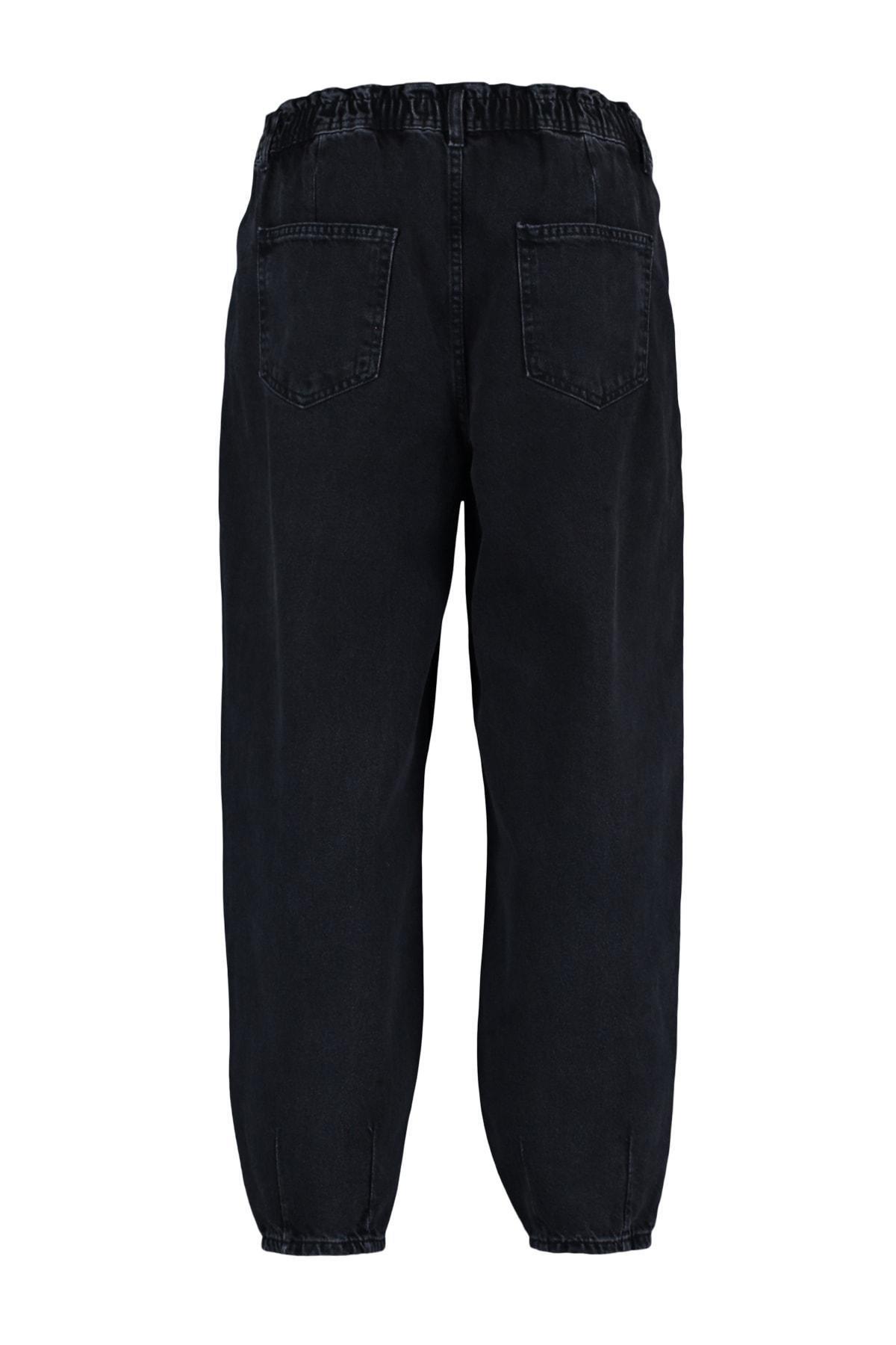 Black Mom Plus Size Jeans, , large image number 6
