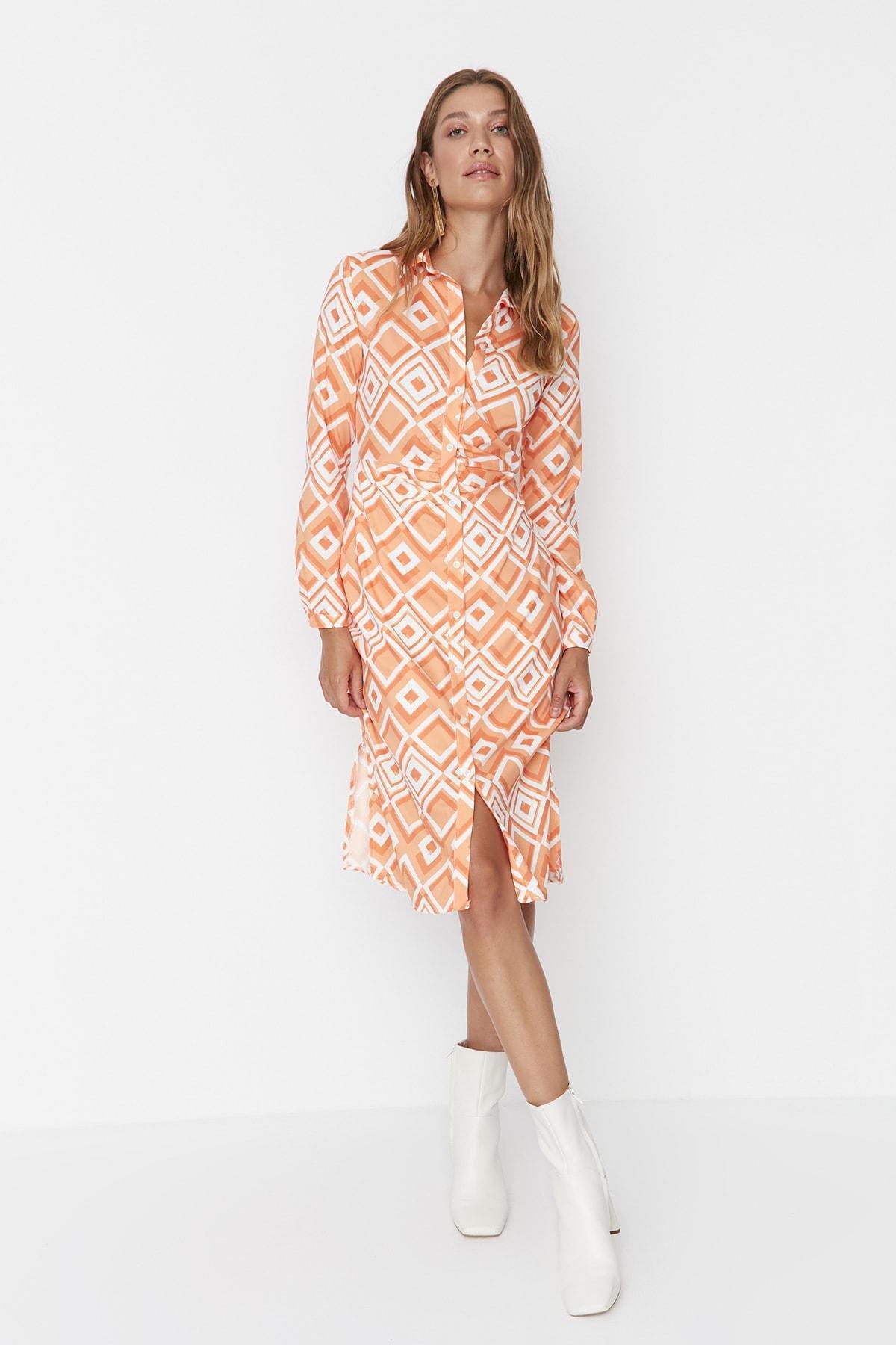 Multicolour A-Line Midi Dress, , large image number 3