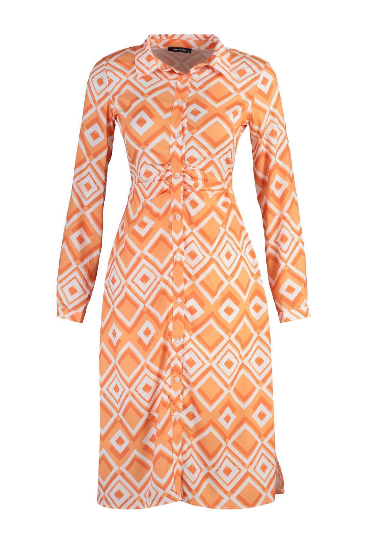 Multicolour A-Line Midi Dress, , large image number 5