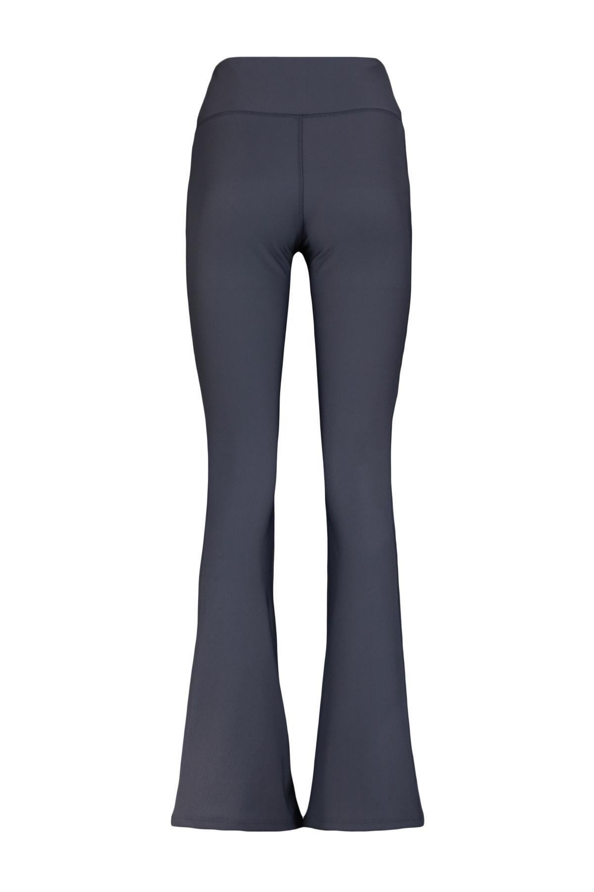 Gray High Waist Leggings, , large image number 9