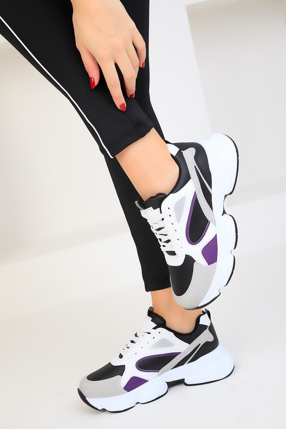 Multicolour Lace-Up Sneakers, C101_2787, large image number 1