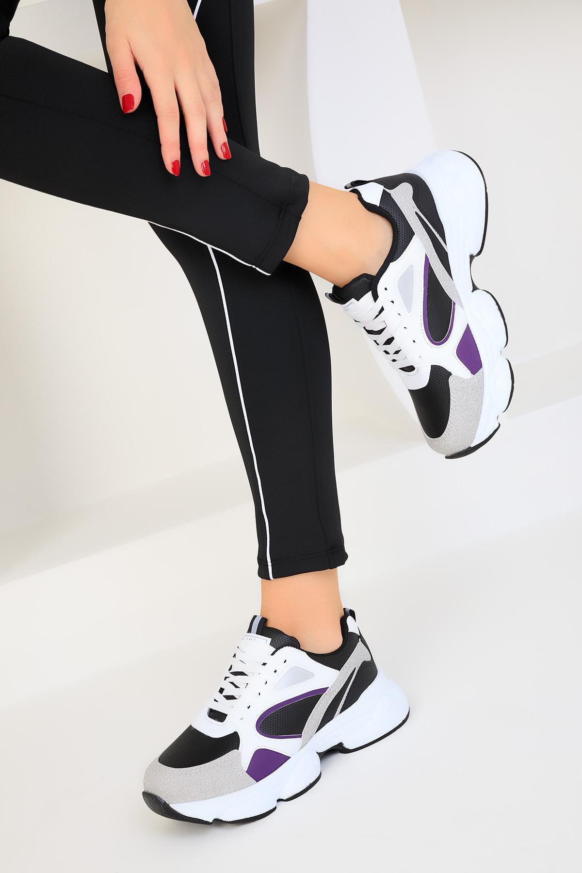 Multicolour Lace-Up Sneakers, C101_2787, large image number 3
