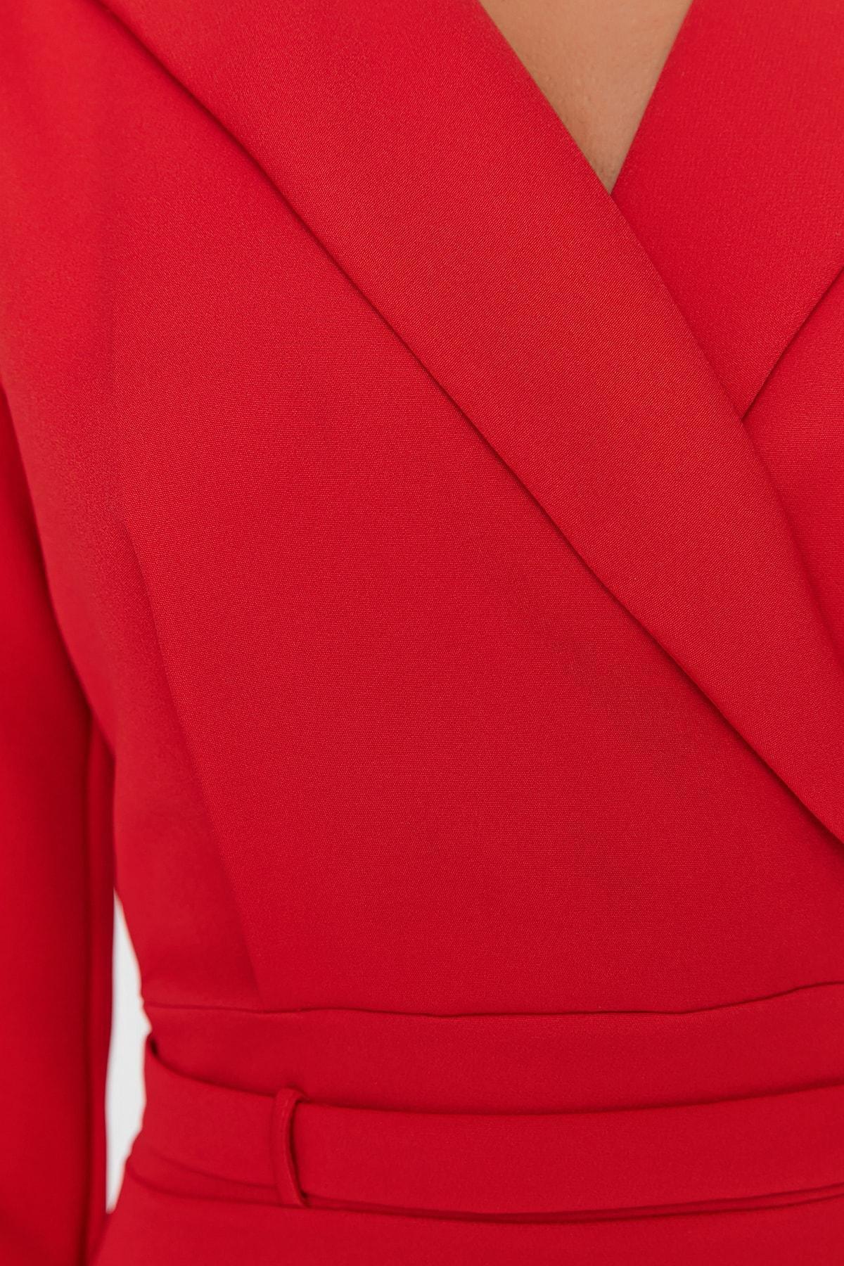 Red Bodycon Mini Dress, , large image number 3