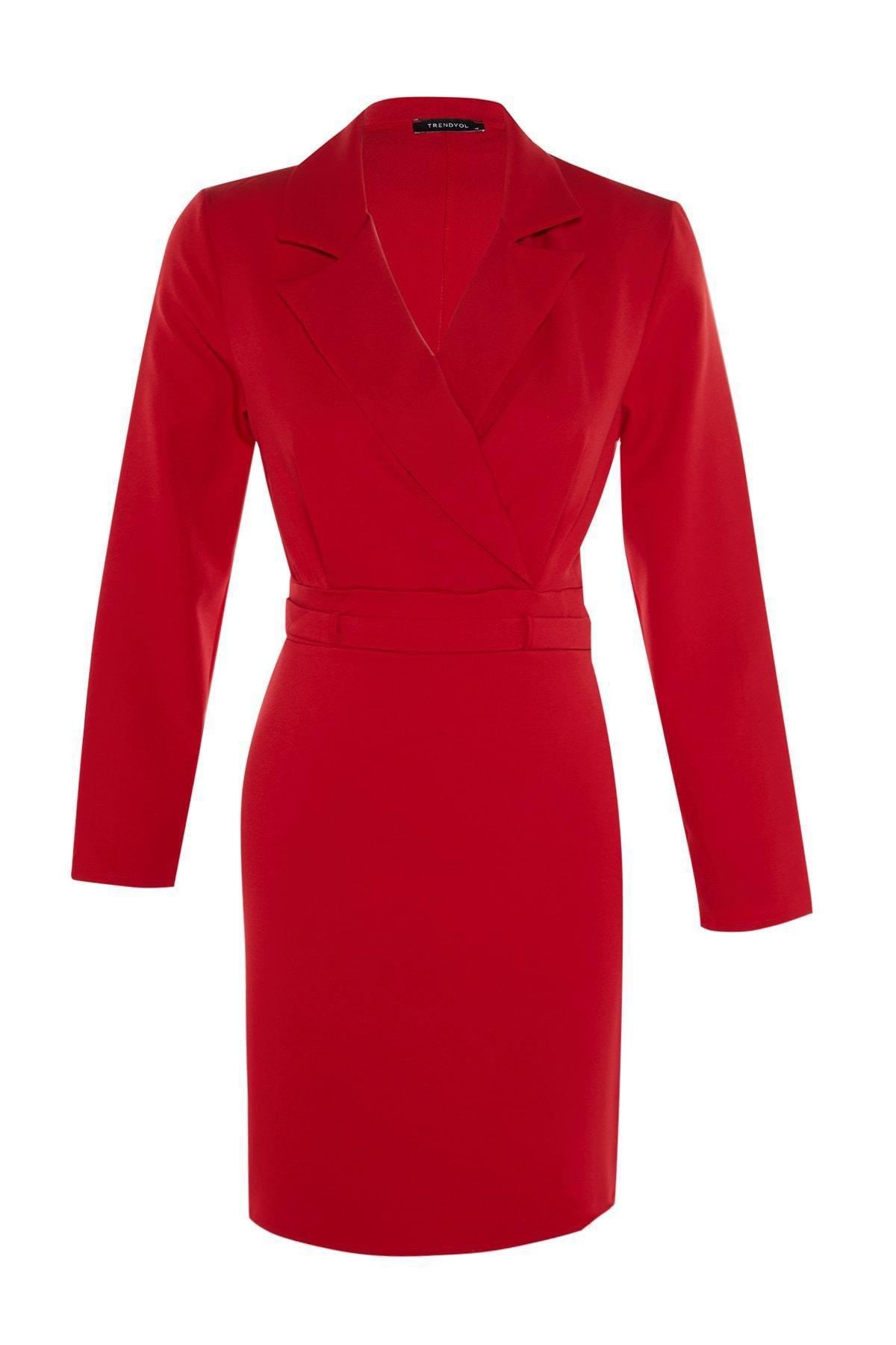 Red Bodycon Mini Dress, , large image number 8