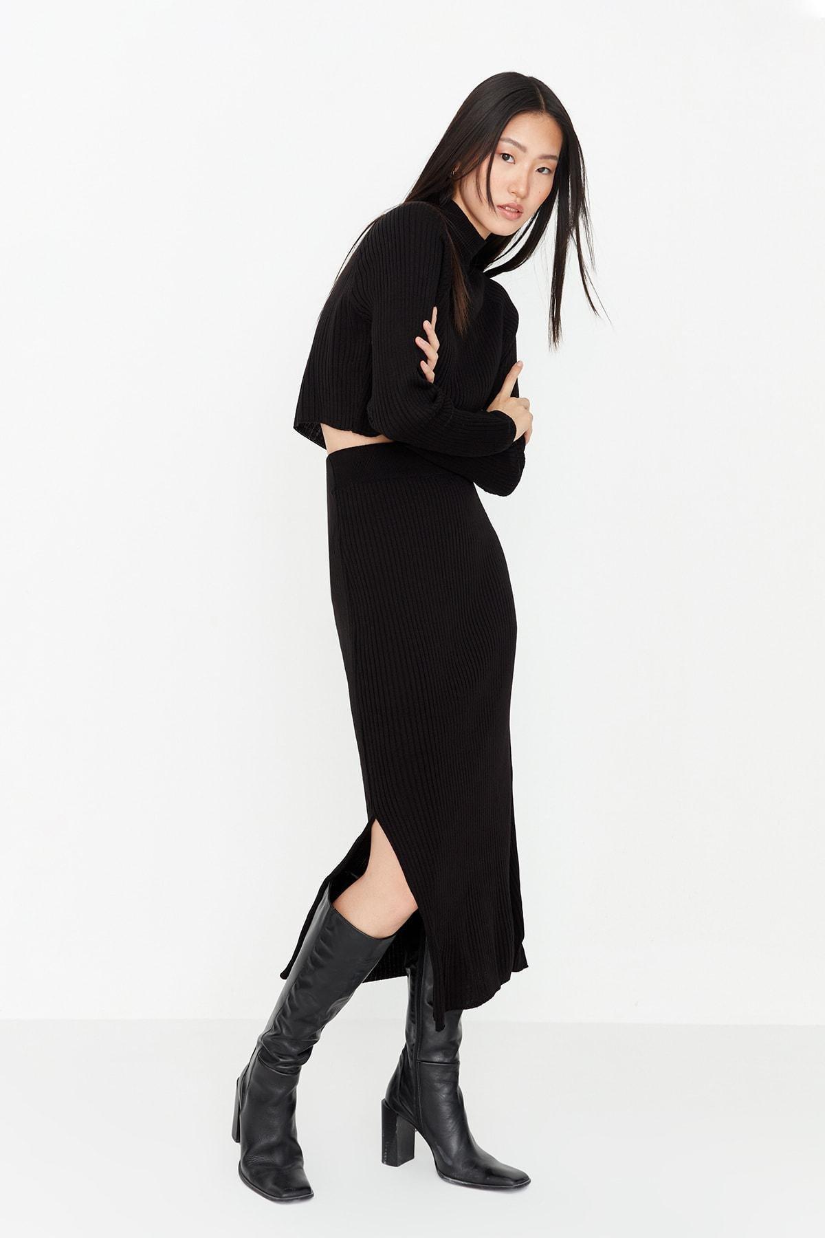 Black Fitted Co-Ord Set, , large image number 1