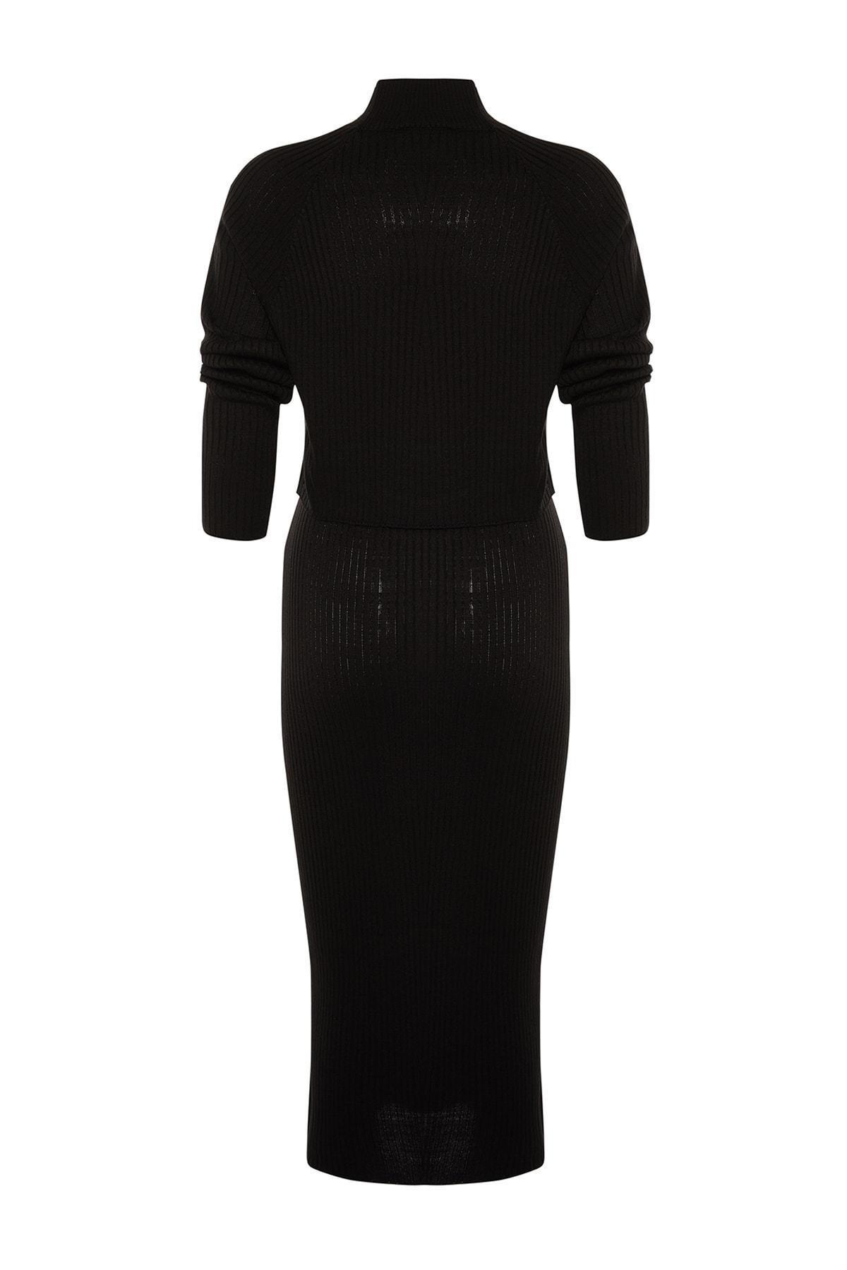 Black Fitted Co-Ord Set, , large image number 5