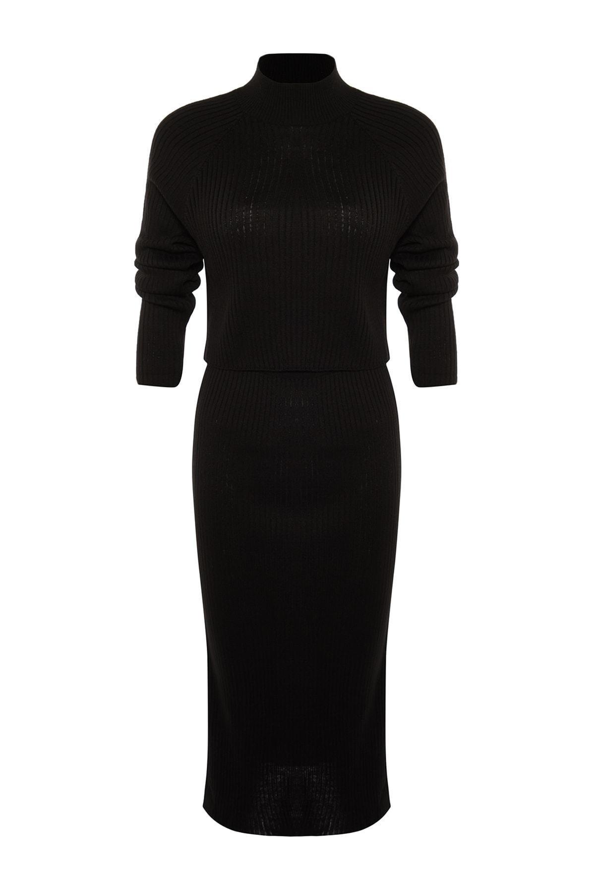 Black Fitted Co-Ord Set, , large image number 6