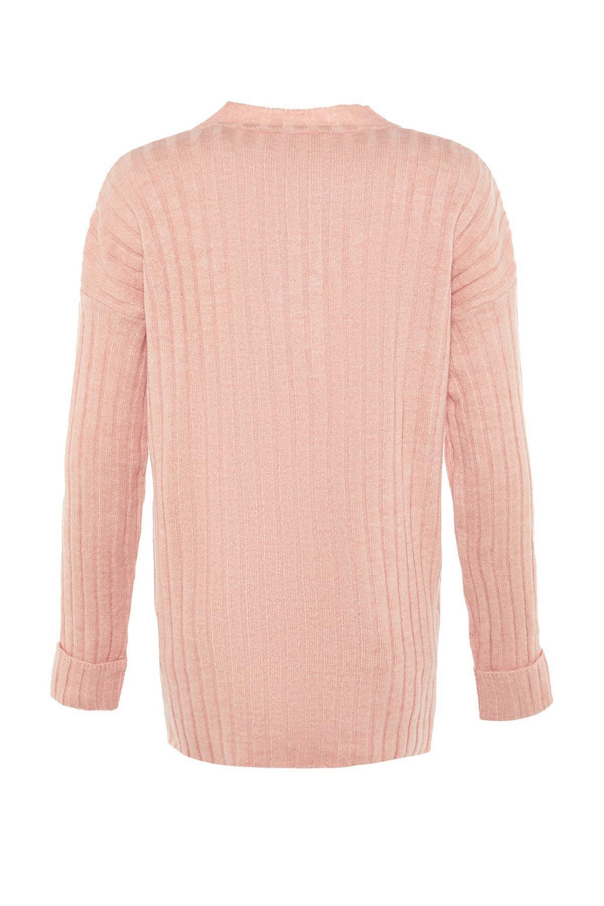 Pink Relaxed Sweater, , large image number 6