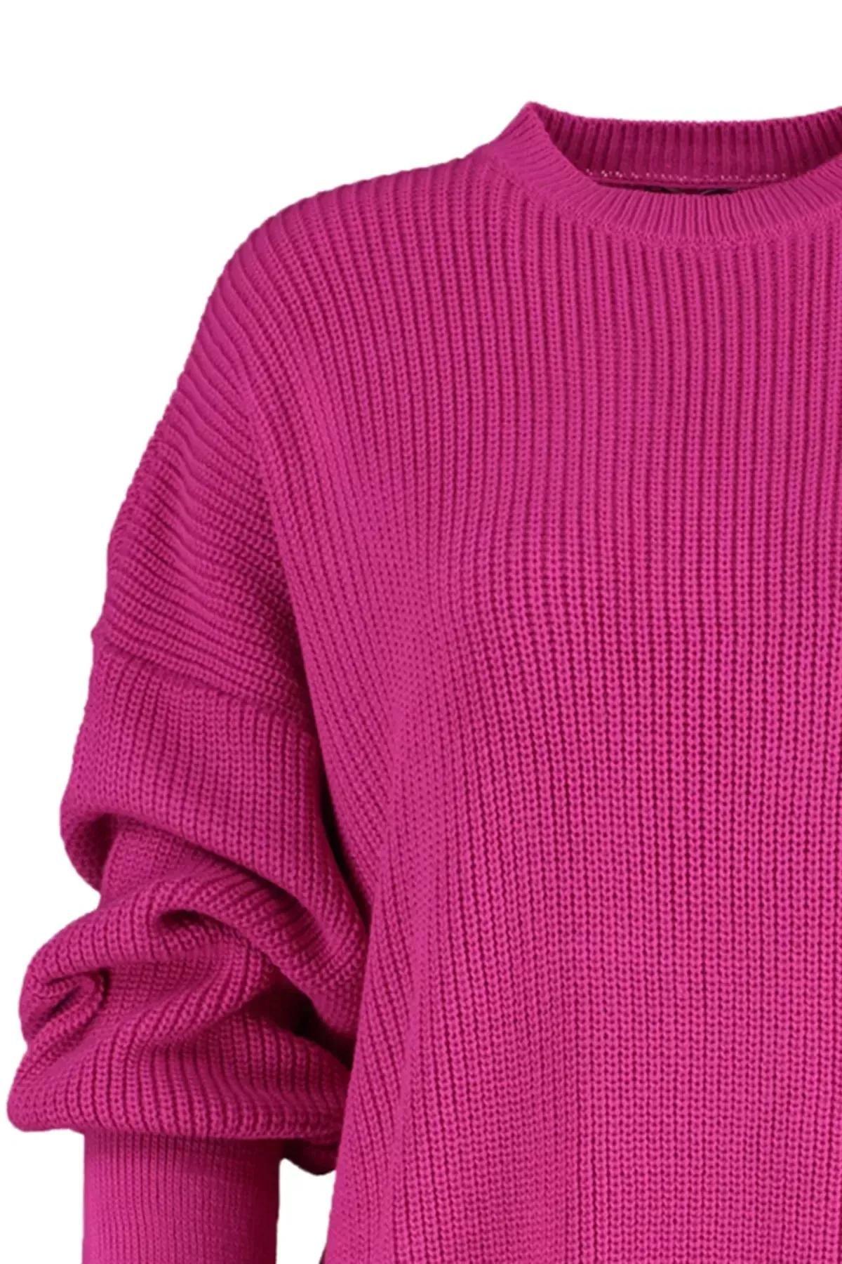 سترة بقصة فضفاضة، وردي, Pink, large image number 6