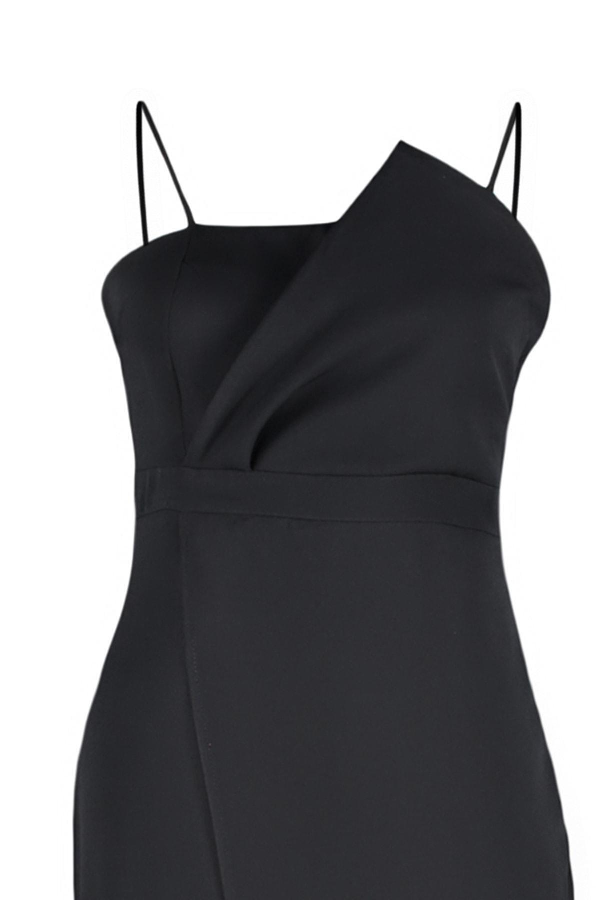 Trendyol - Black Bodycon Plus Size Dress