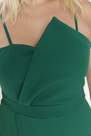 Trendyol - Green Midi Strapless Plus Size Dress
