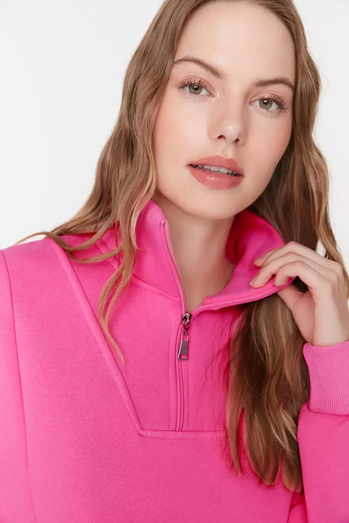 Pink Regular Sweatshirt, Pink, large image number 2