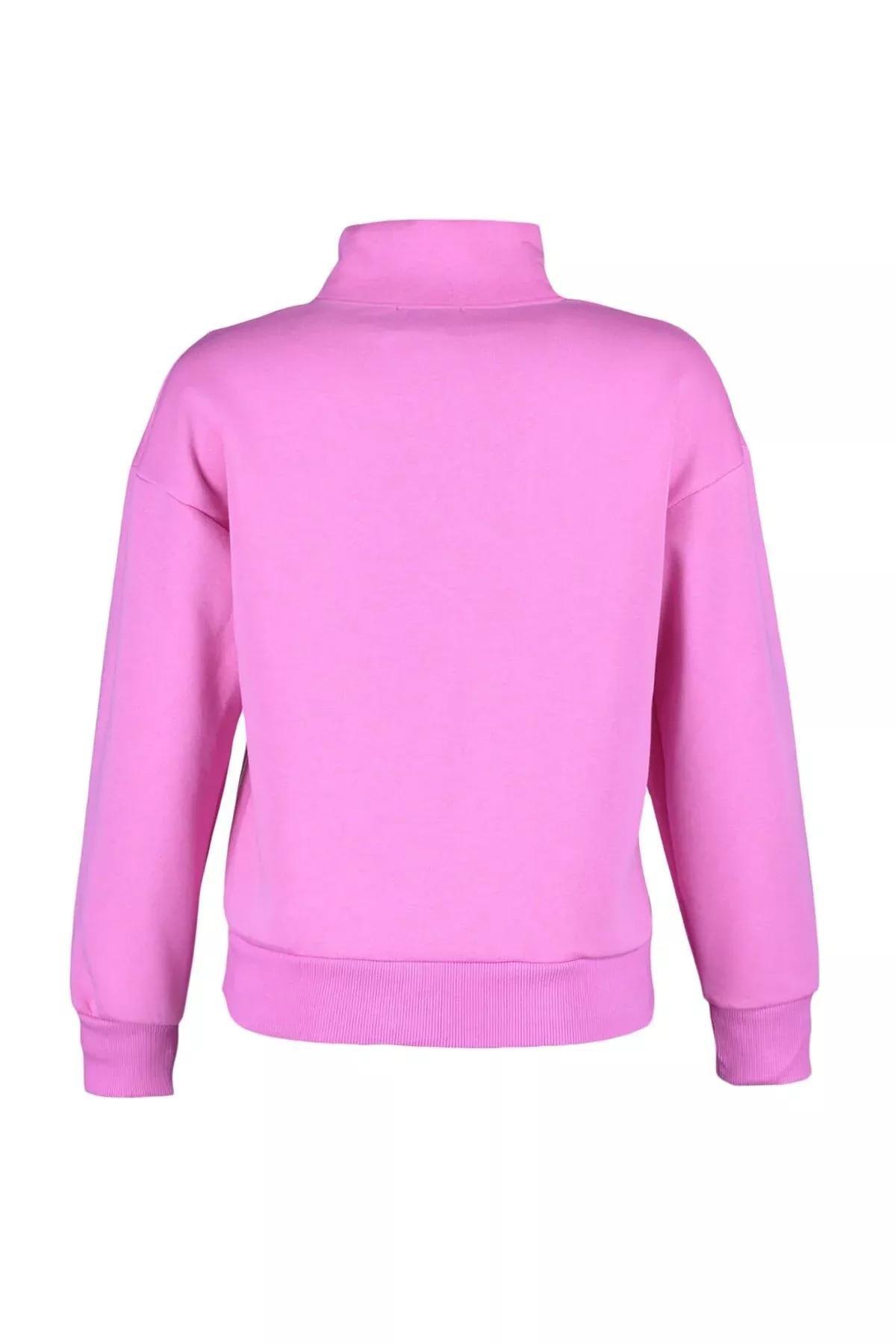 Pink Regular Sweatshirt, Pink, large image number 6