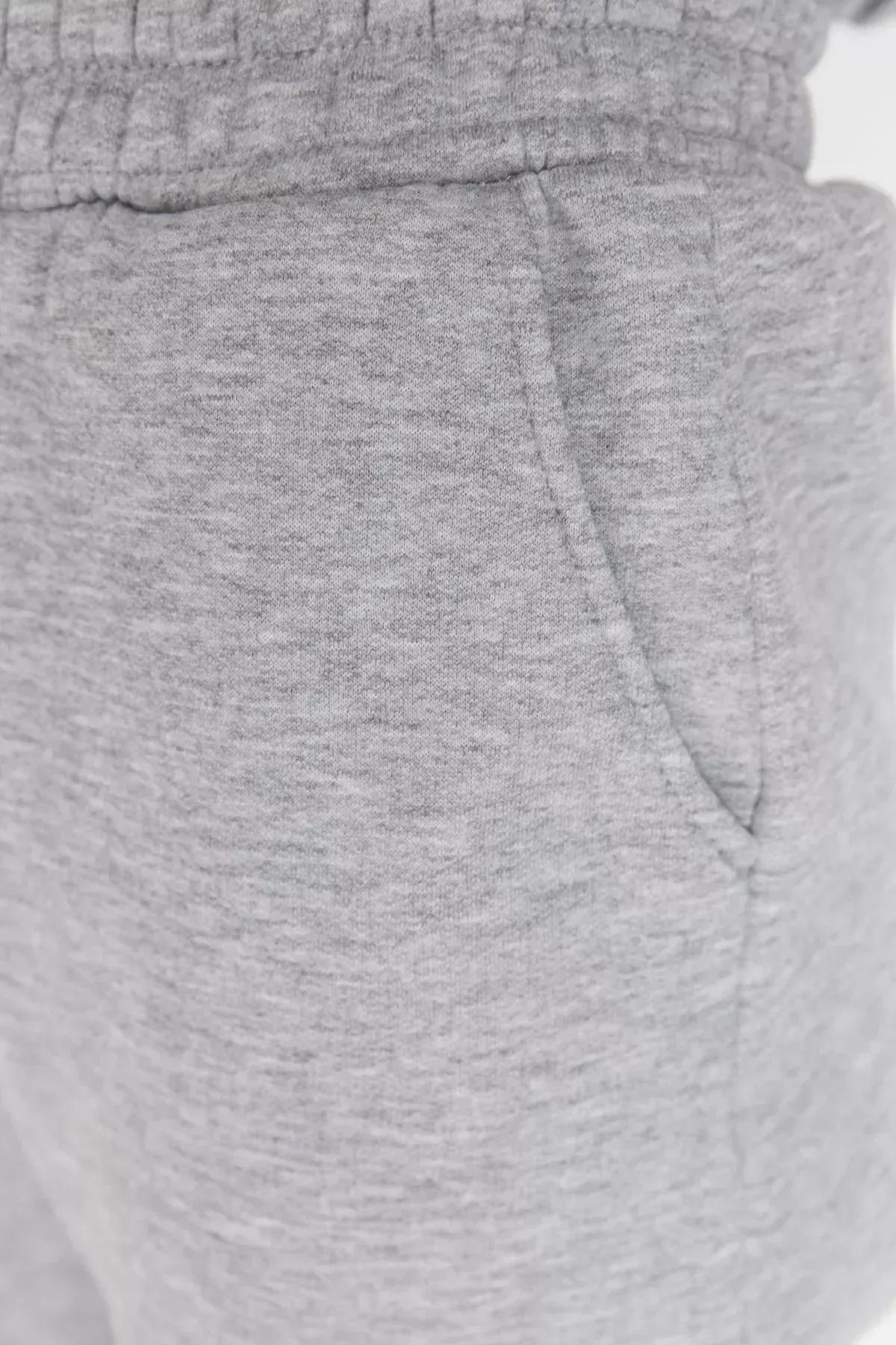 Gray Slim Sweatpants, Gray, large image number 2