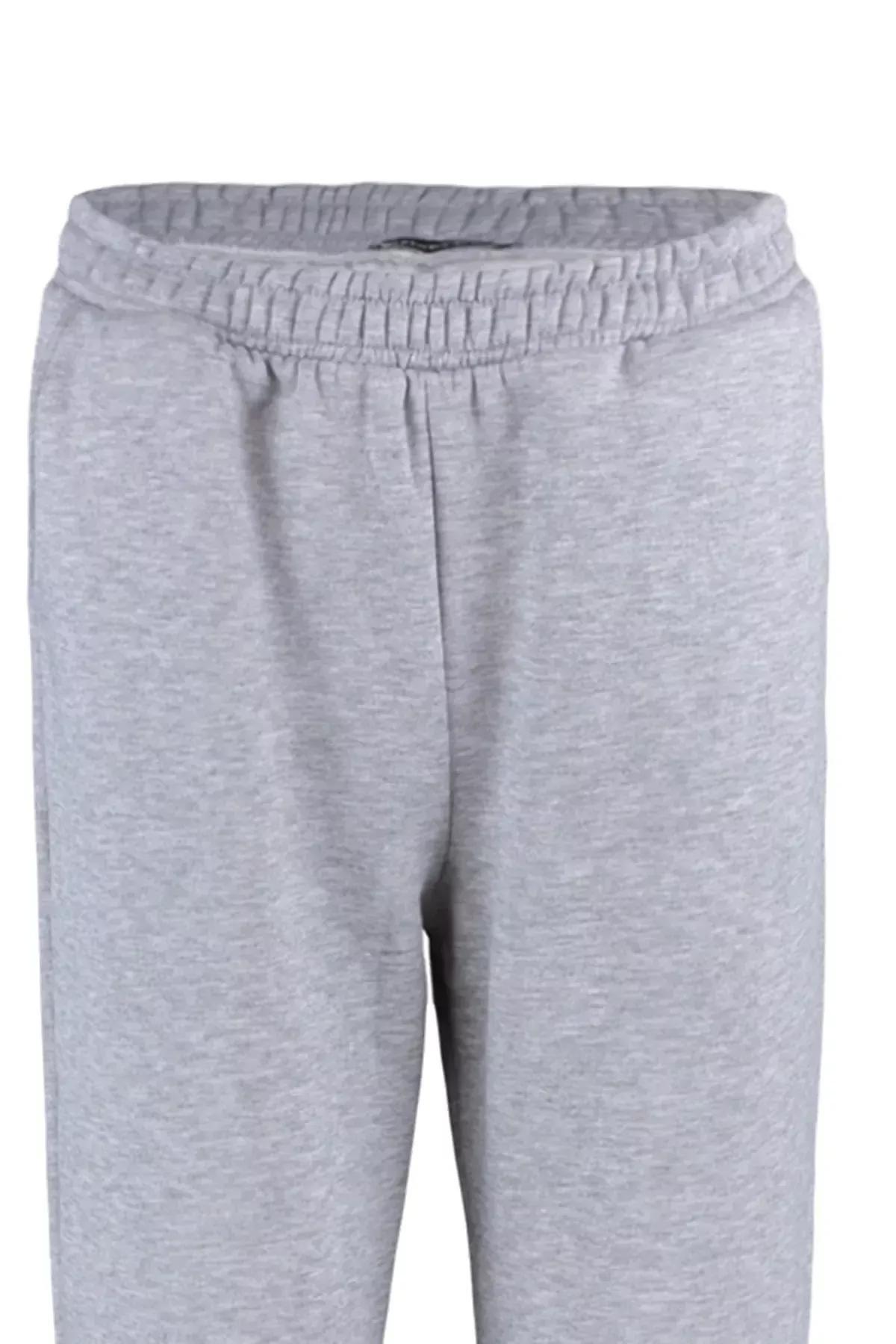 Gray Slim Sweatpants, , large image number 9