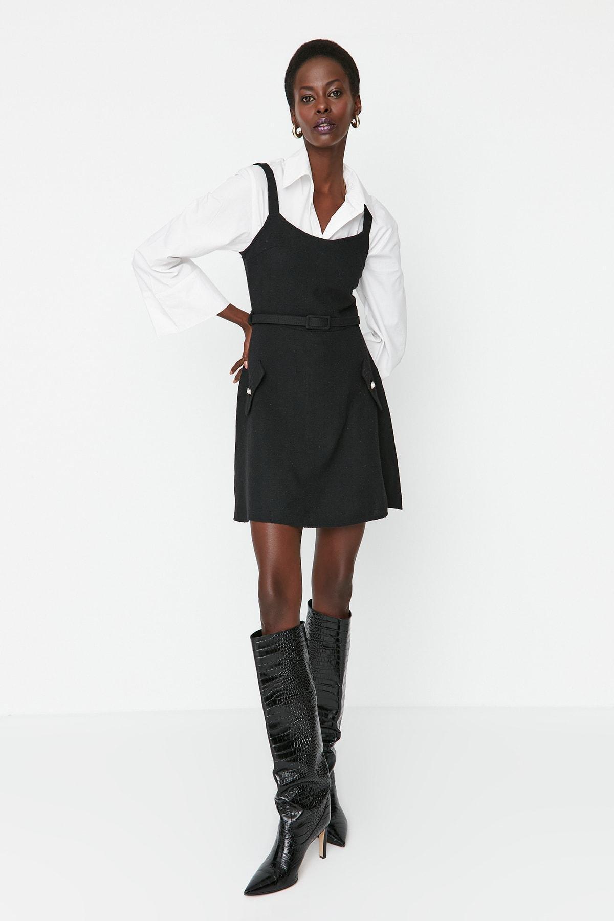 Black Women Gilet, , large image number 0