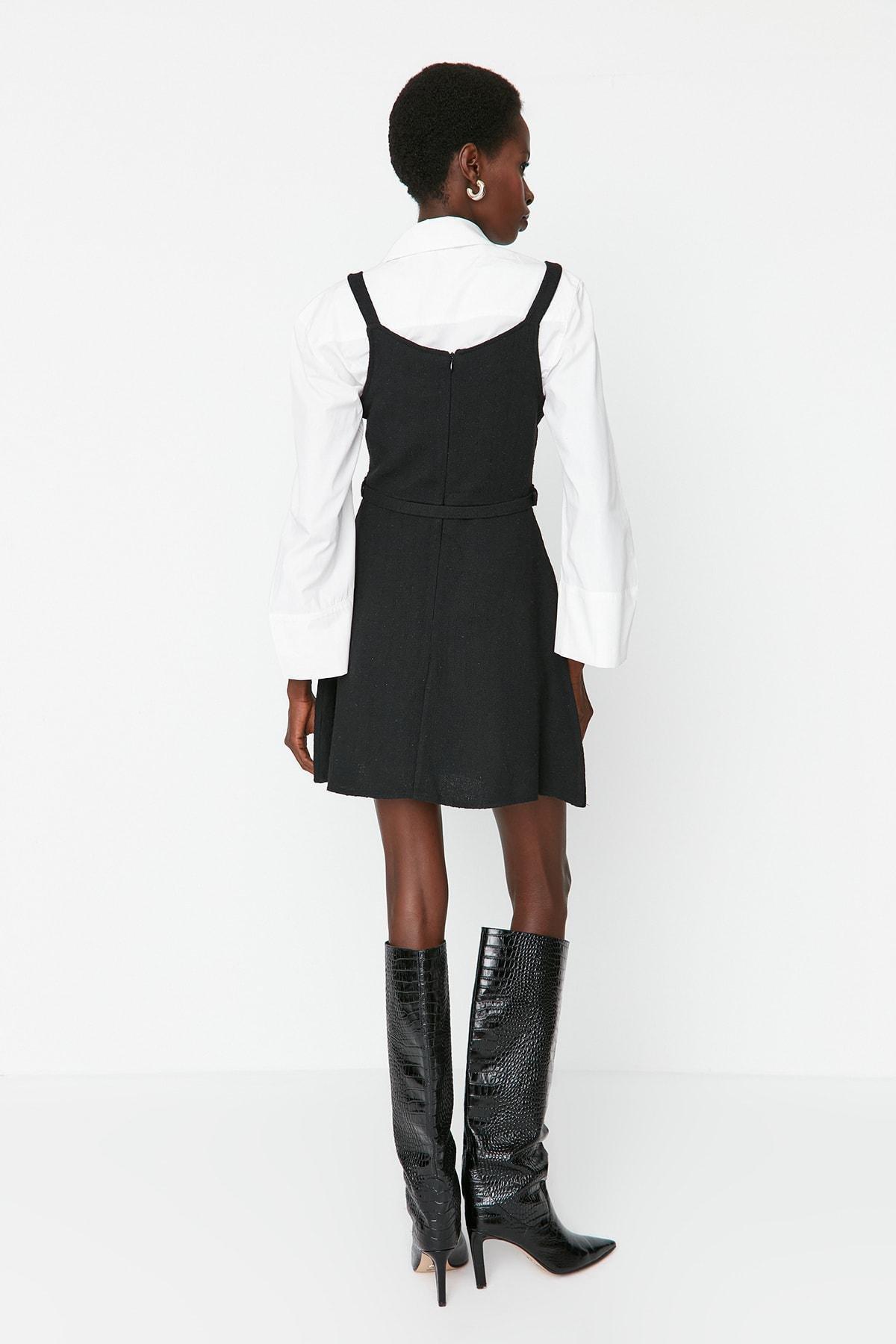 Black Women Gilet, , large image number 4