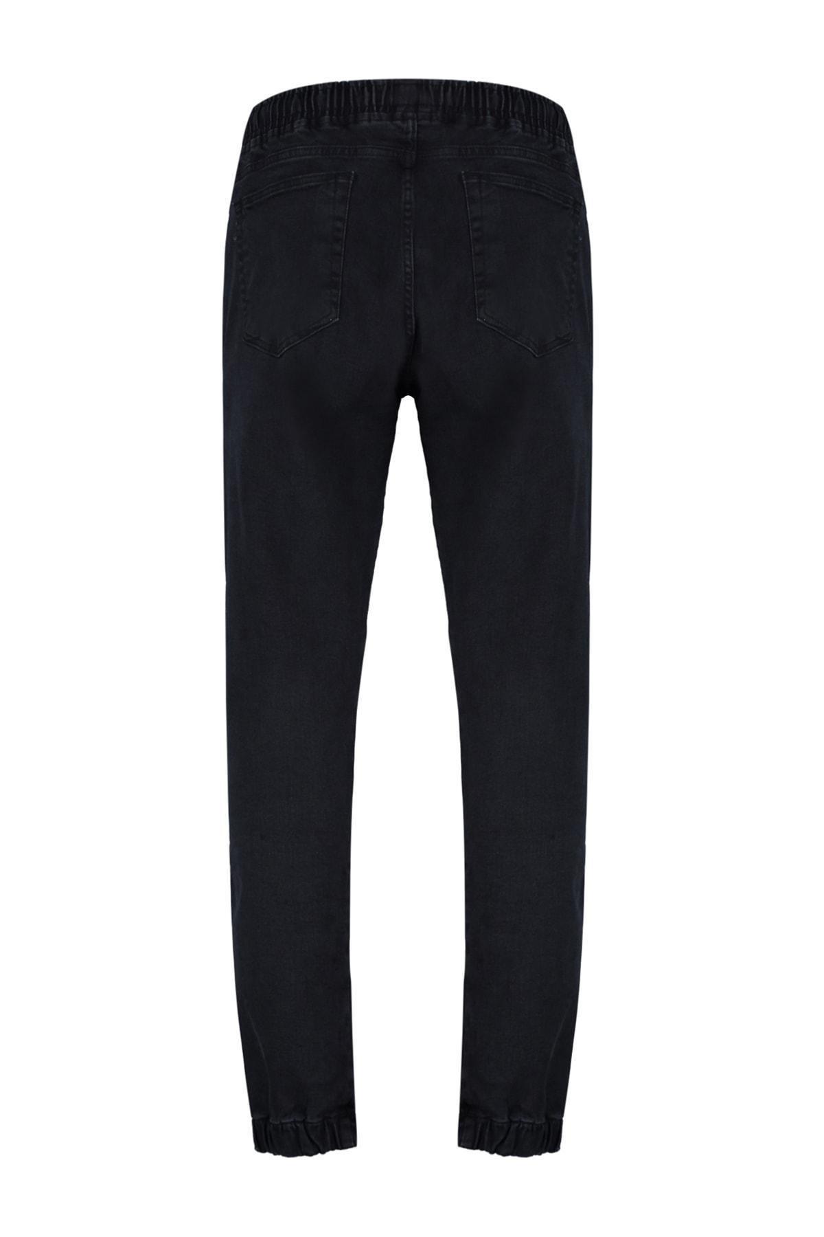 Trendyol - Black Denim Joggers Jeans