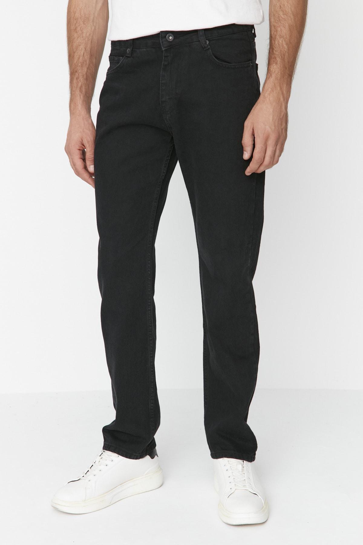 Black Denim Skinny Jeans, , large image number 0