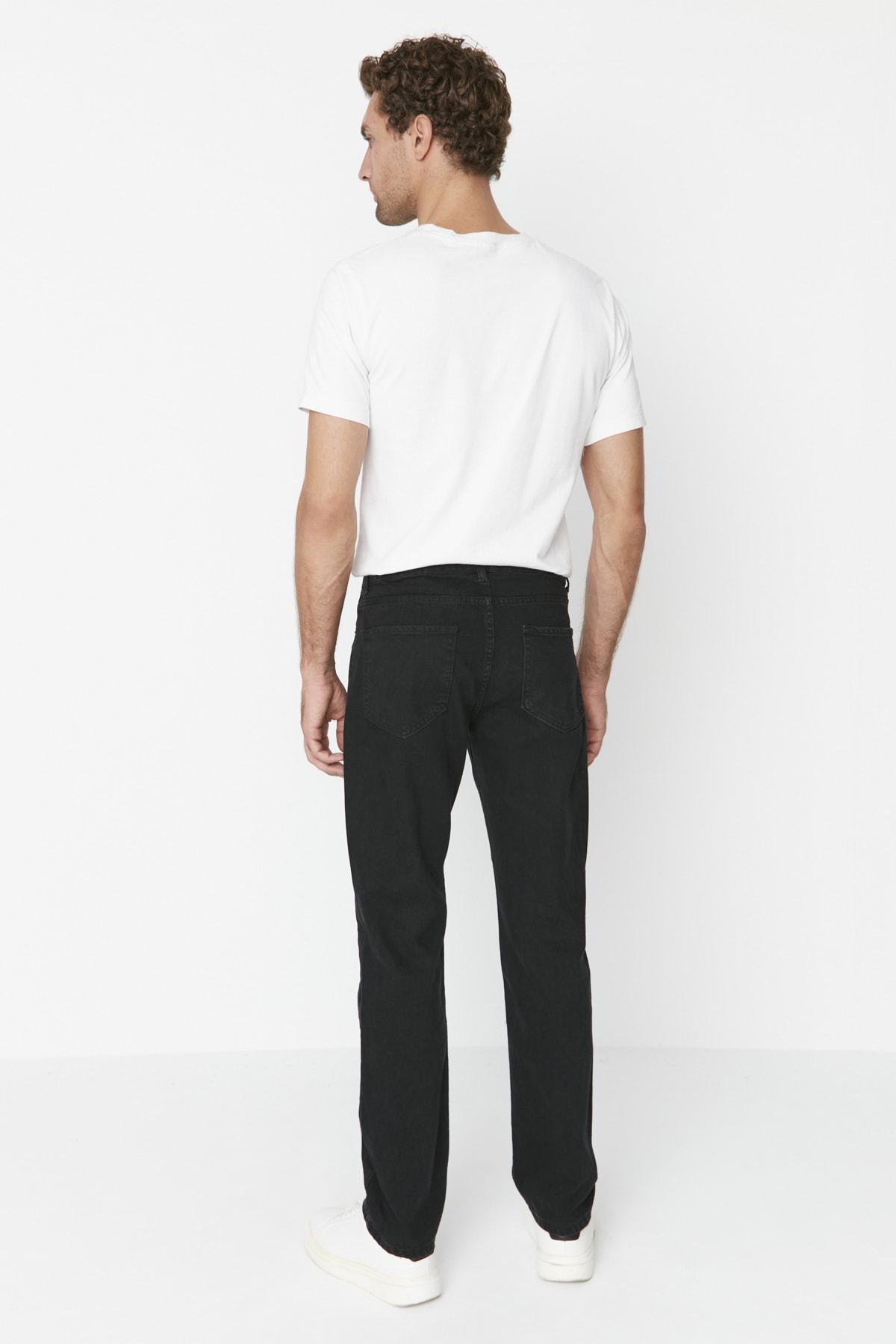 Black Denim Skinny Jeans, , large image number 4