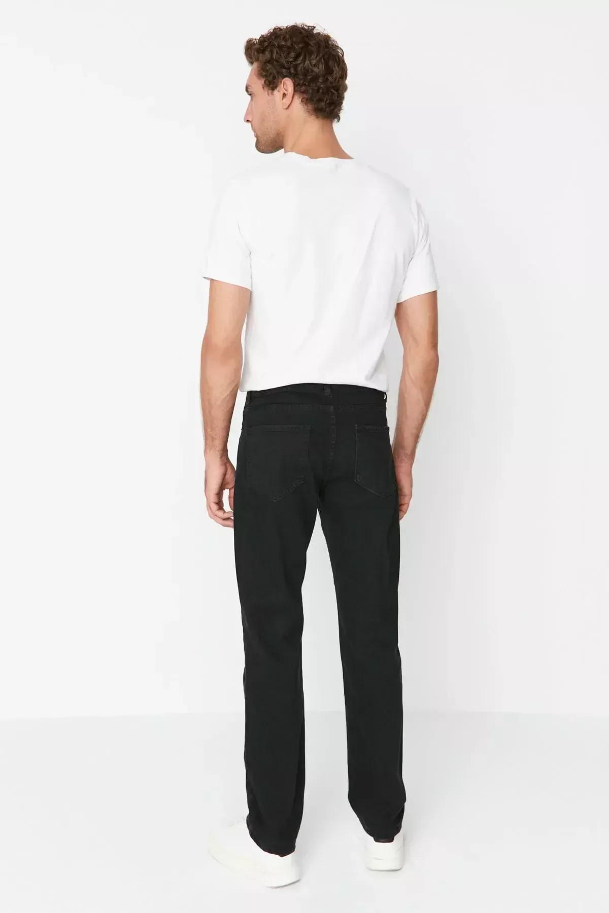 Black Denim Skinny Jeans, , large image number 4