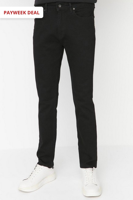 Trendyol - Black Slim Denim Jeans
