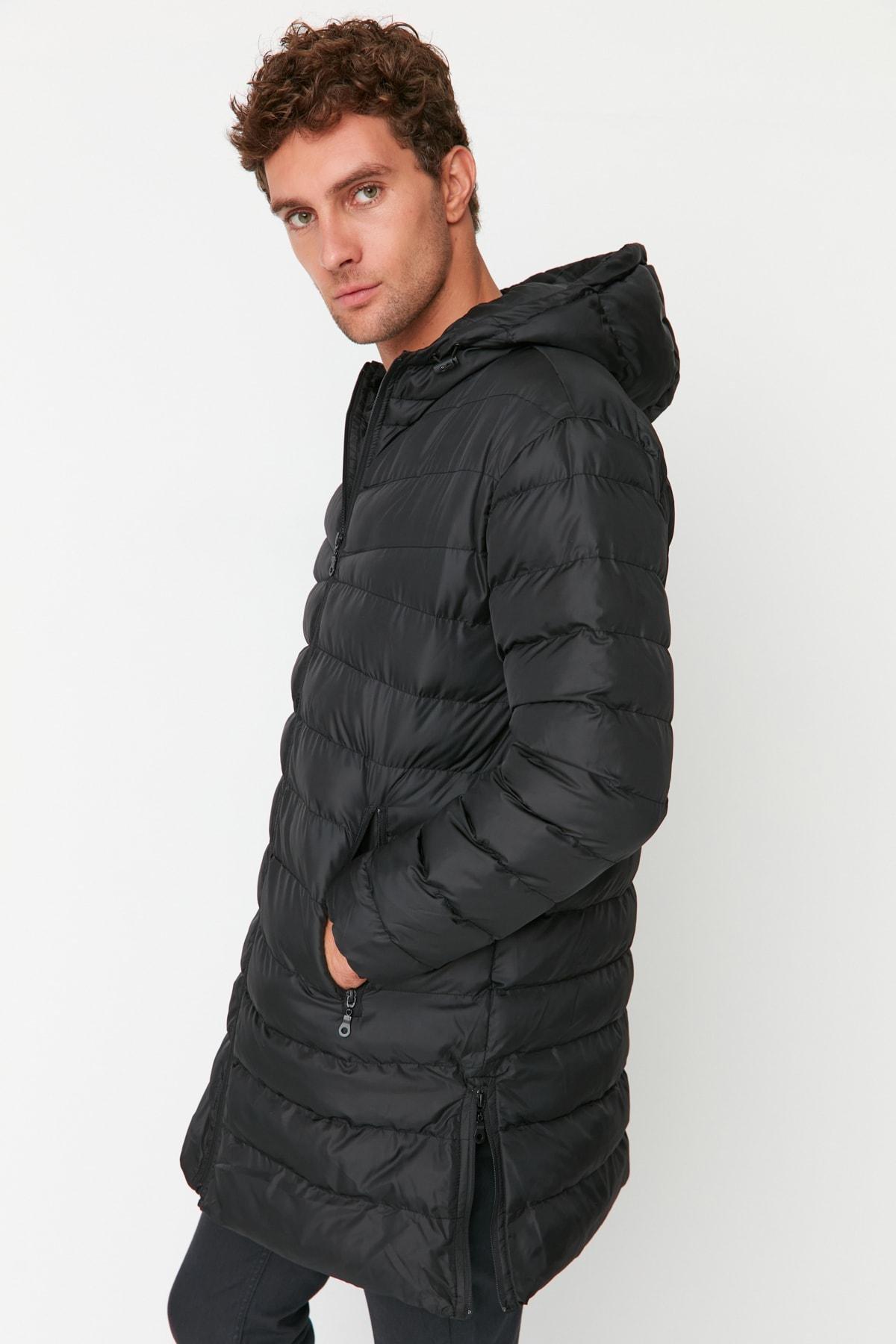 Black Puffer Jacket, , large image number 2