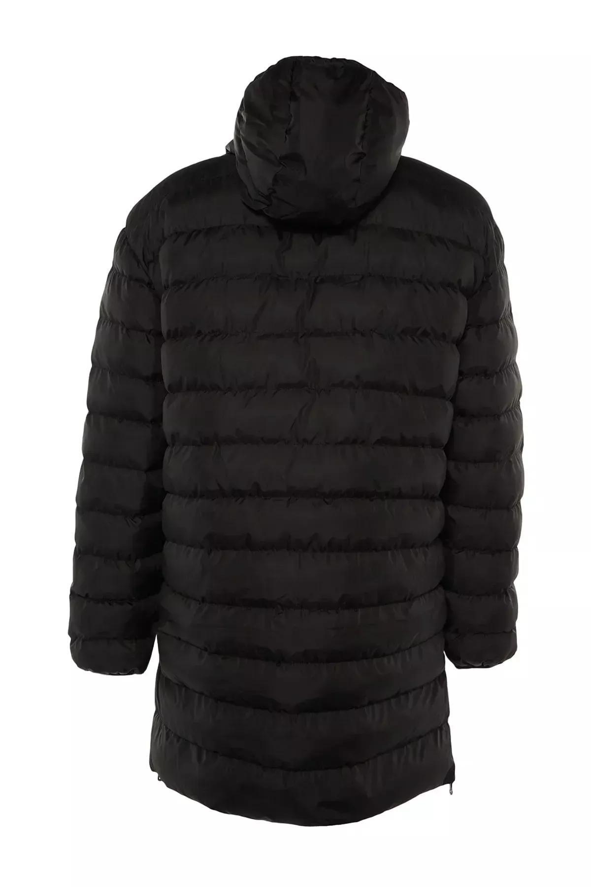 Black Puffer Jacket, , large image number 7