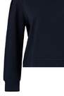 Trendyol - Navy Relaxed Crew Neck Plus Size Sweatshirt