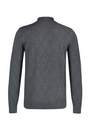 Trendyol - Gray Diamond Pattern High Neck Sweater
