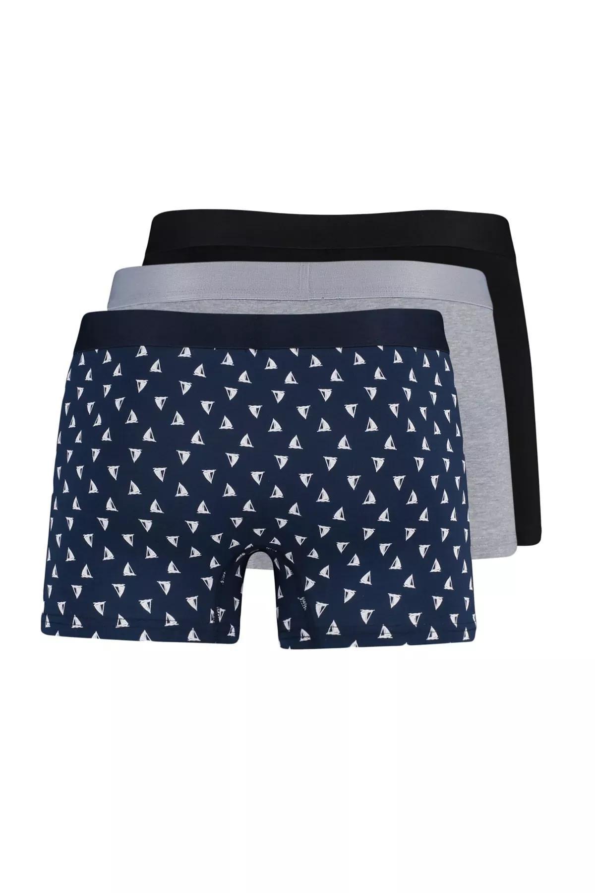 Multicolour Boxer Shorts, Set Of 3, , large image number 1