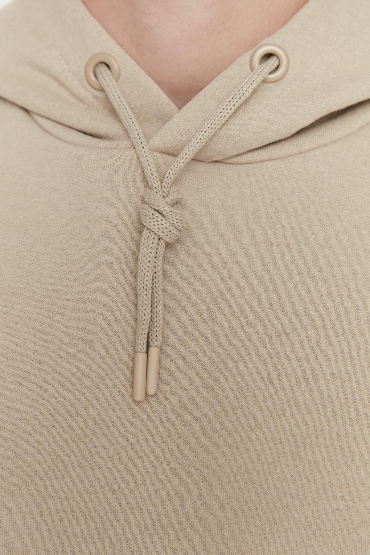 Beige Oversize Sweater, , large image number 3