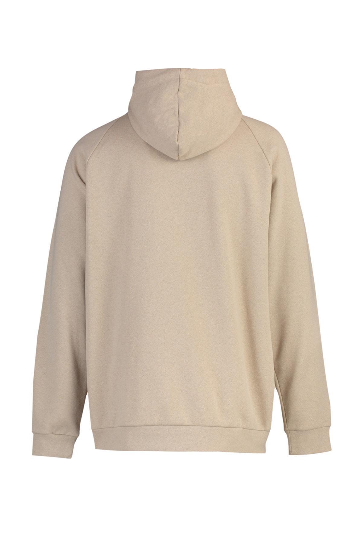 Beige Oversize Sweater, , large image number 7