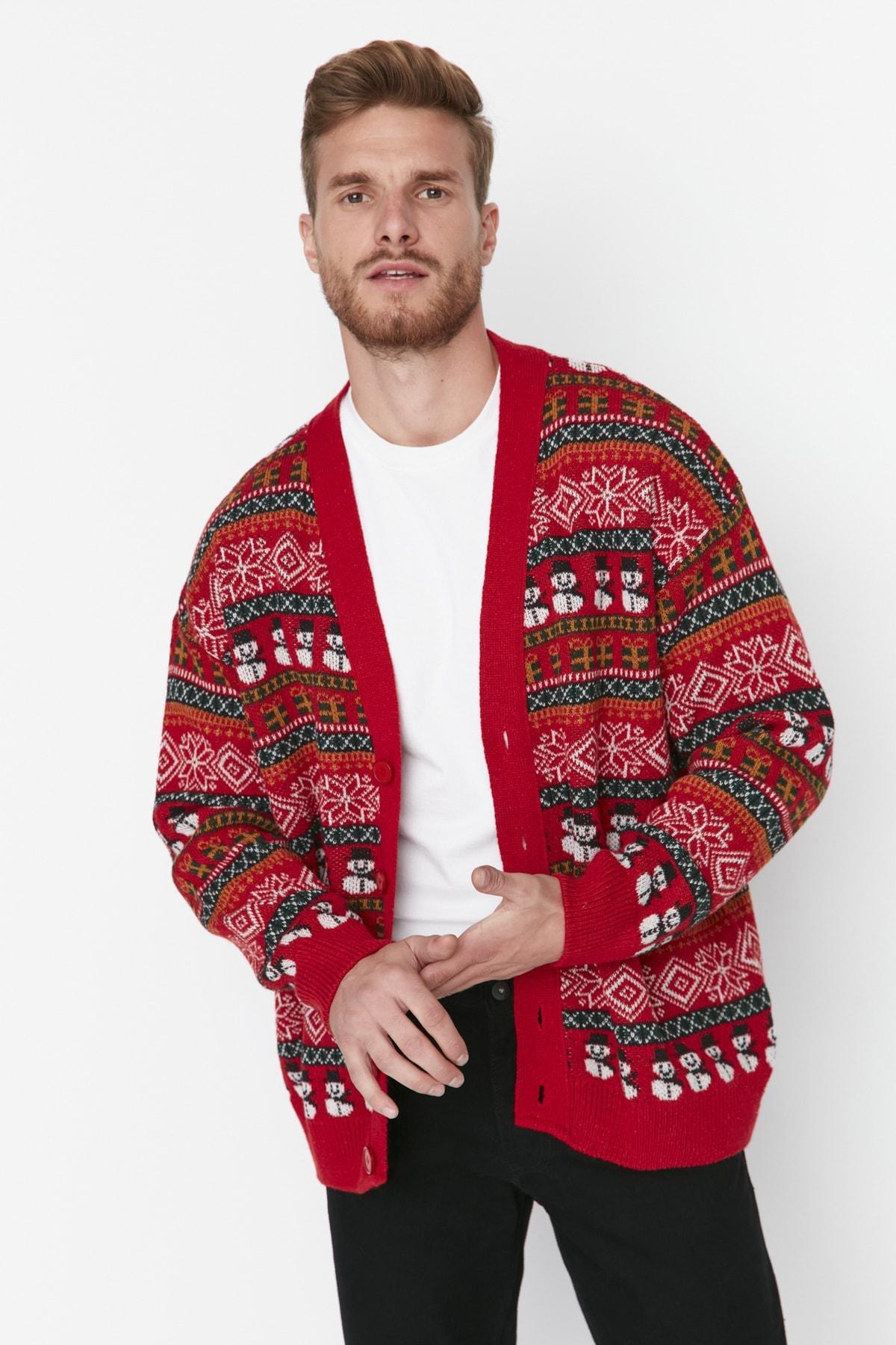 Multicolour V-Neck Cardigan, , large image number 0