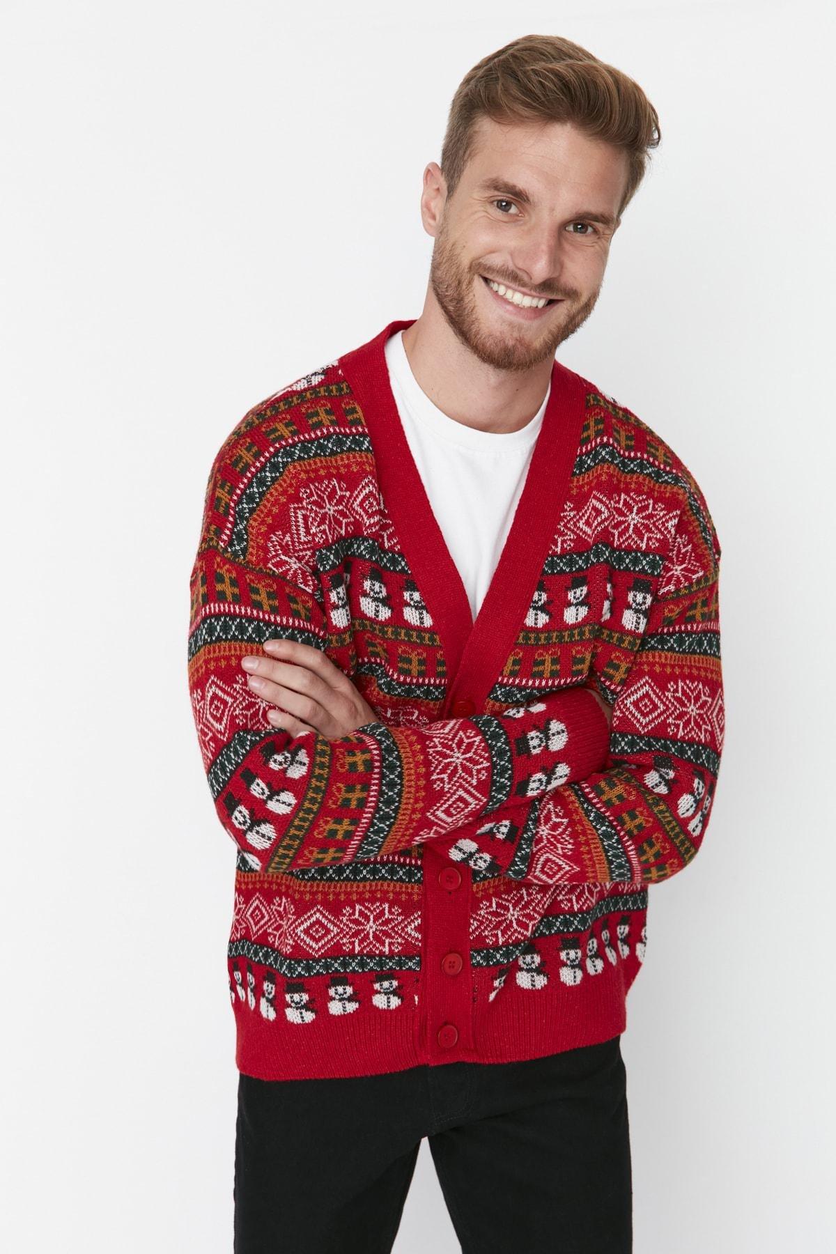 Multicolour V-Neck Cardigan, , large image number 2