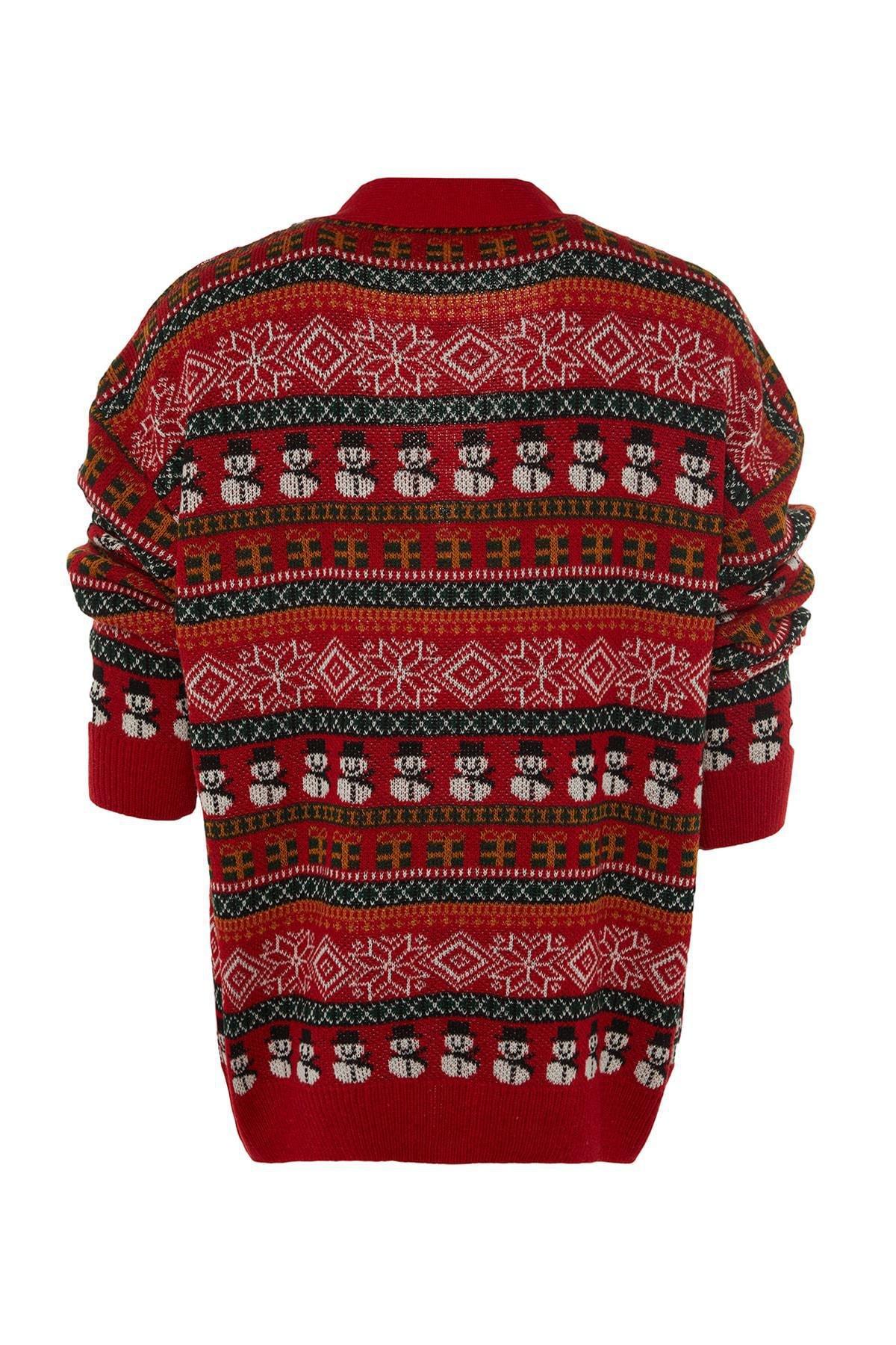 Multicolour V-Neck Cardigan, , large image number 7