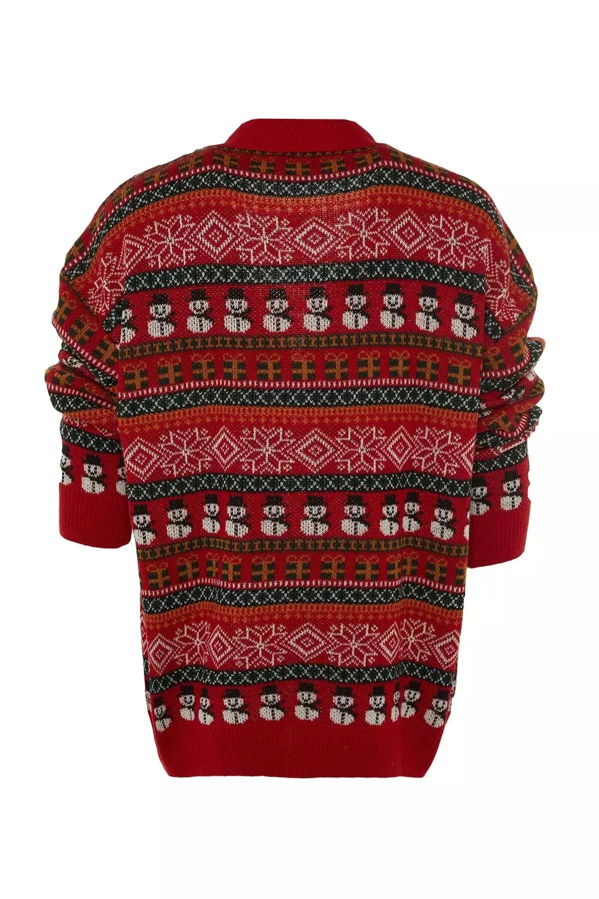 Multicolour V-Neck Cardigan, , large image number 12