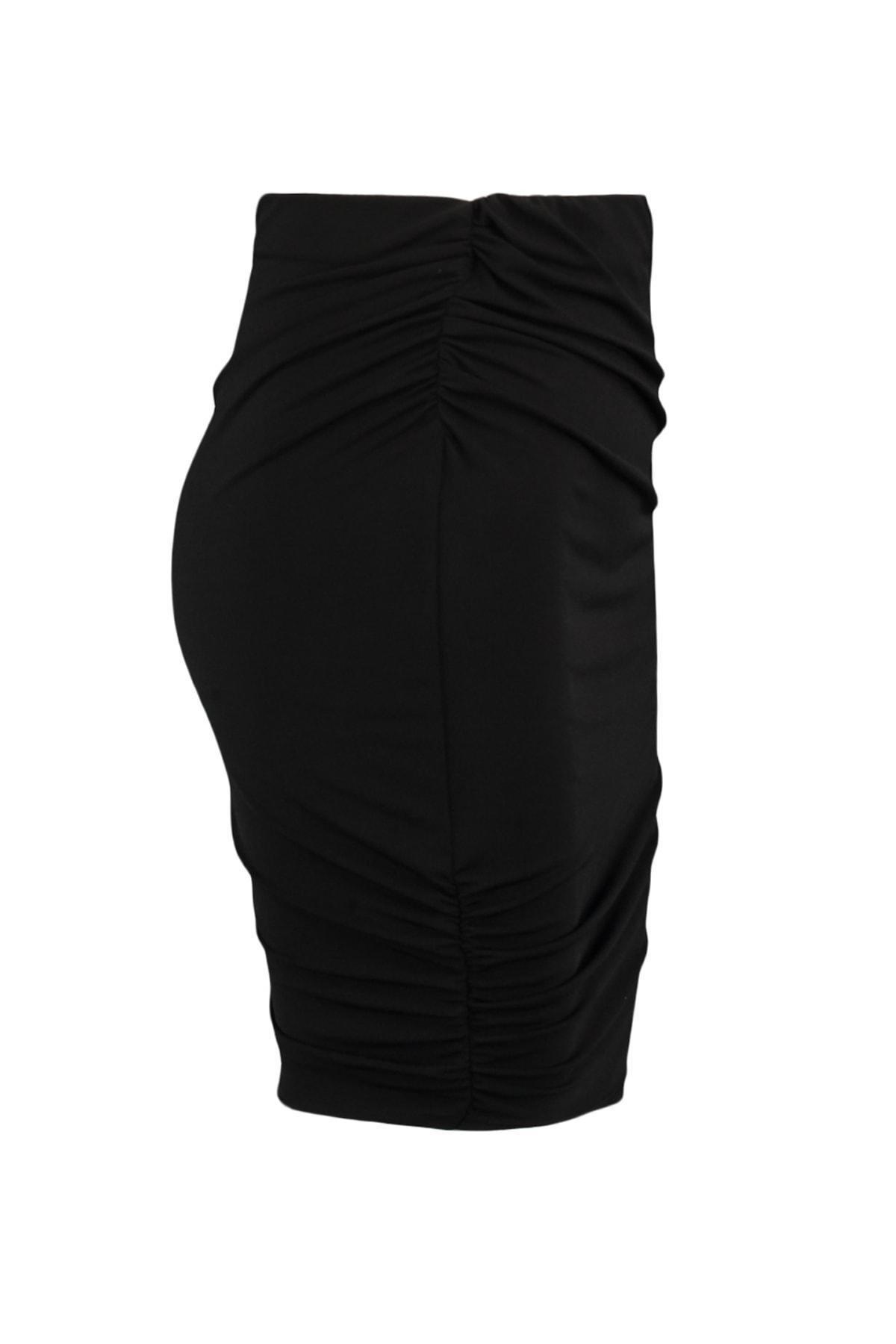 Trendyol - Black Bodycon Mini Skirt