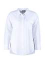Trendyol - White Oversize Cotton Plus Size Shirt