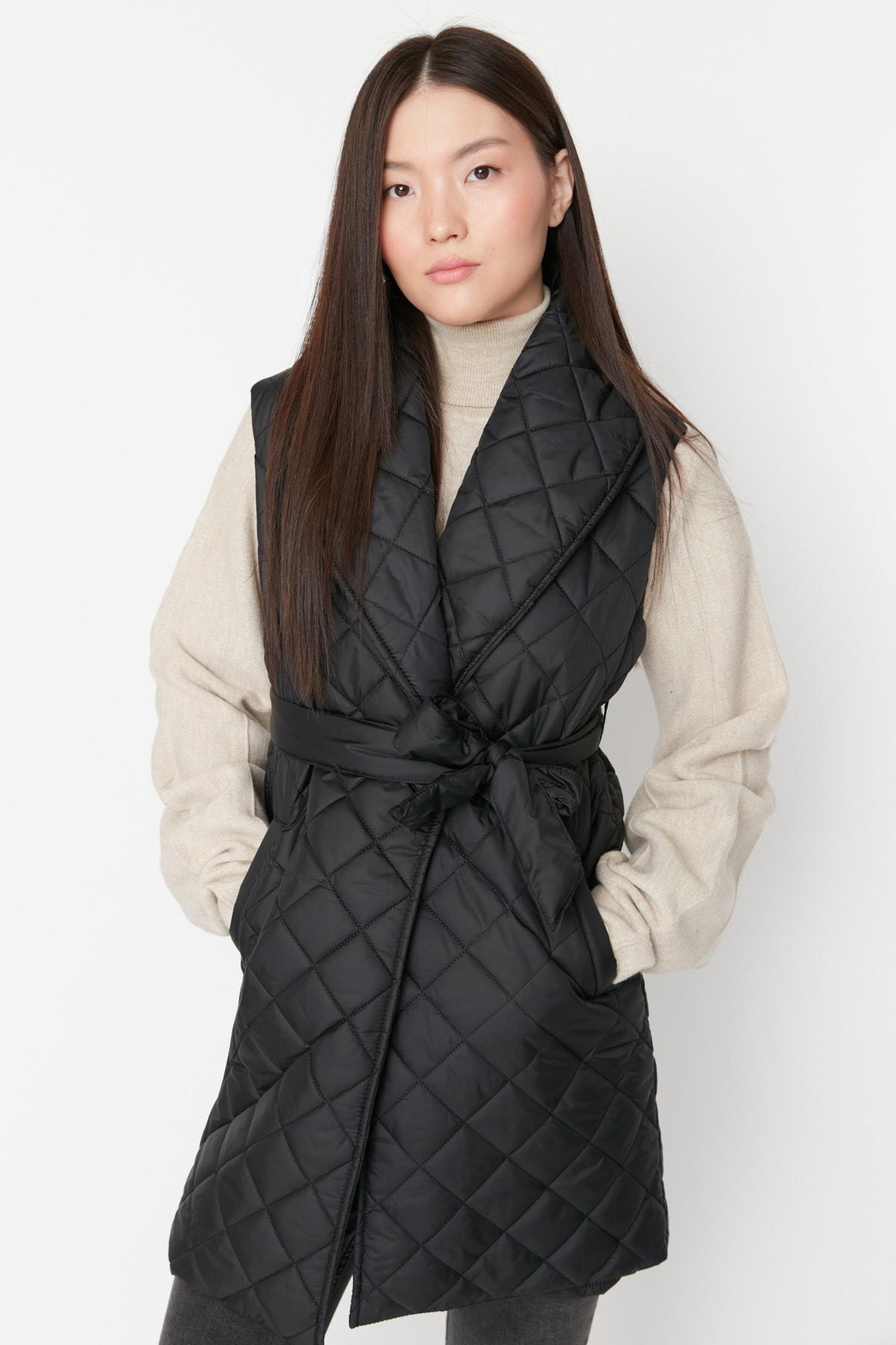 Trendyol - Black Puffer Vest