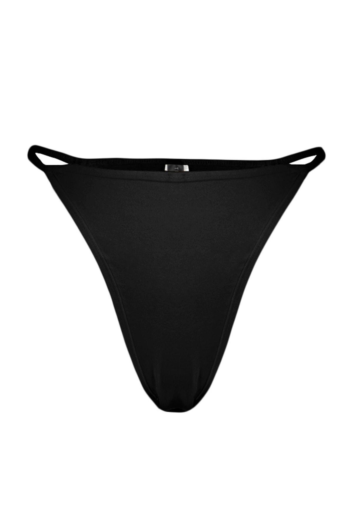 Black Cotton Plus Size Briefs, , large image number 14