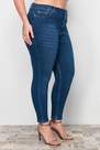 Trendyol - Blue Skinny High Waist Plus Size Jeans