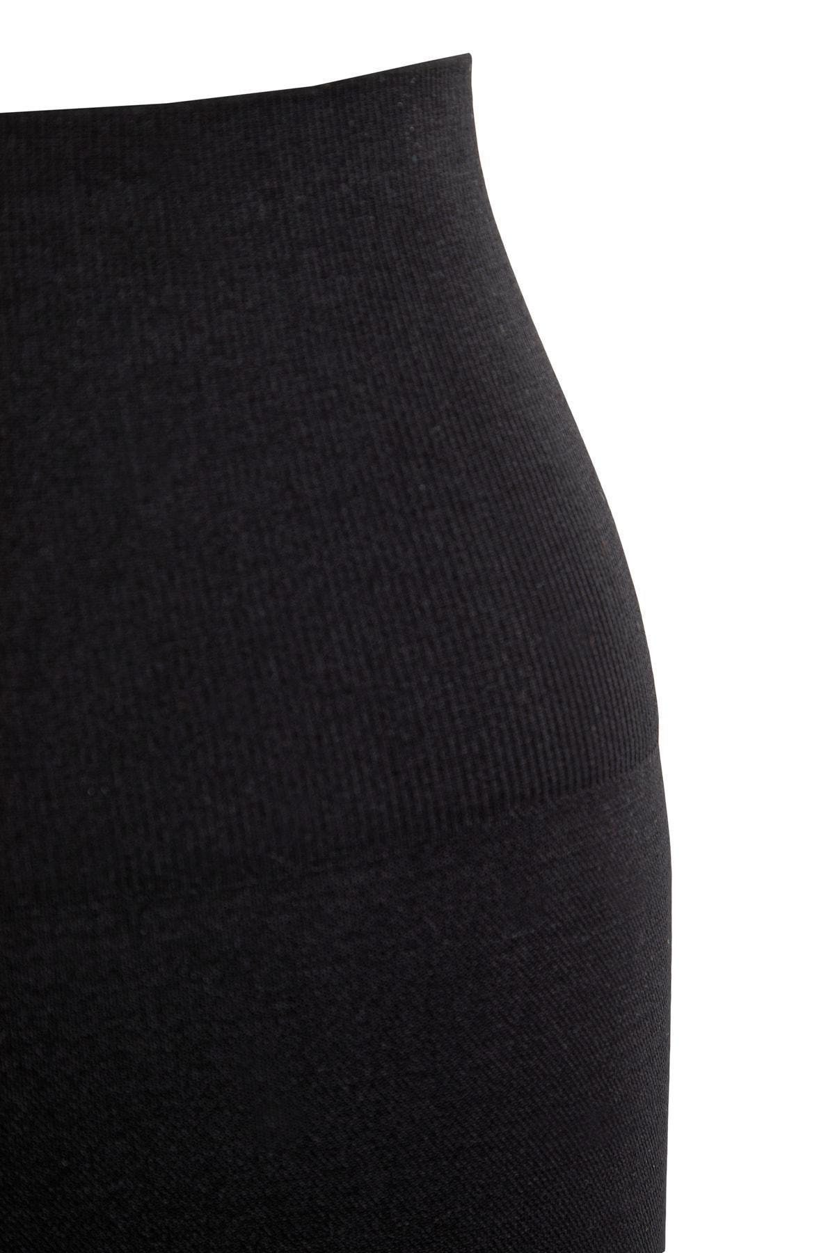 Black High Waist Leggings, , large image number 5