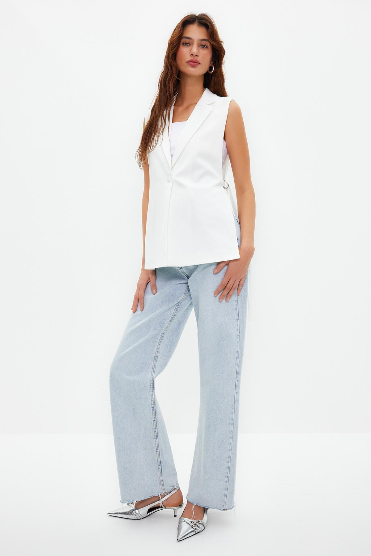 Woven Vest, , large image number 1