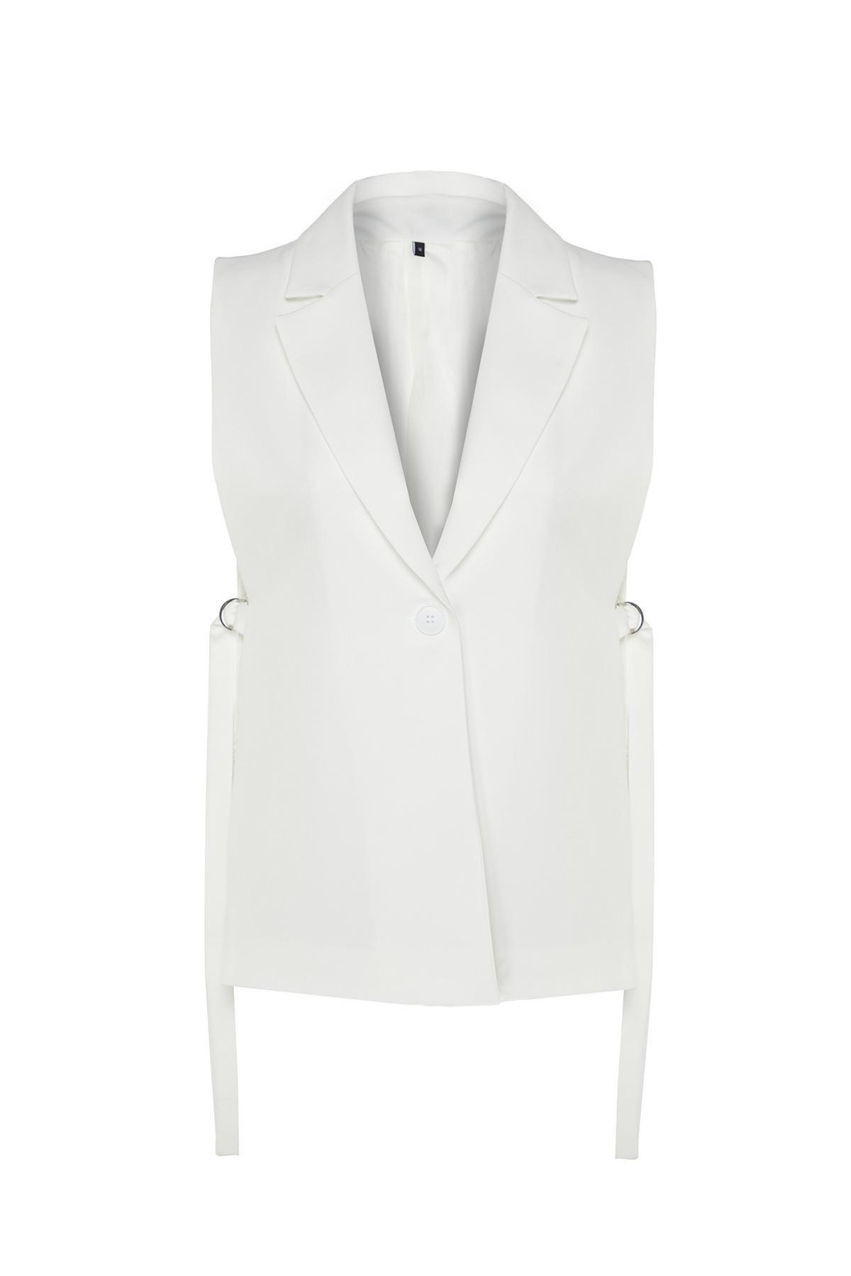 Woven Vest, , large image number 5