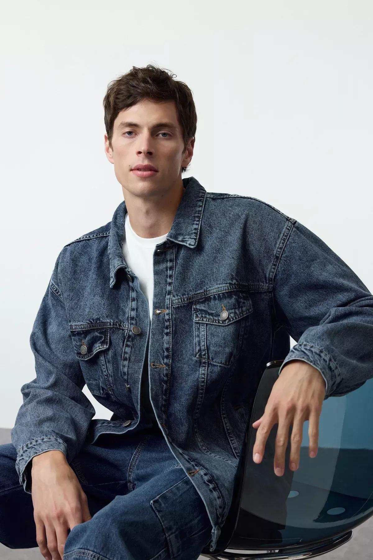 Grey Skinny Nail Jeans, LIGHT BLUE, large image number 1