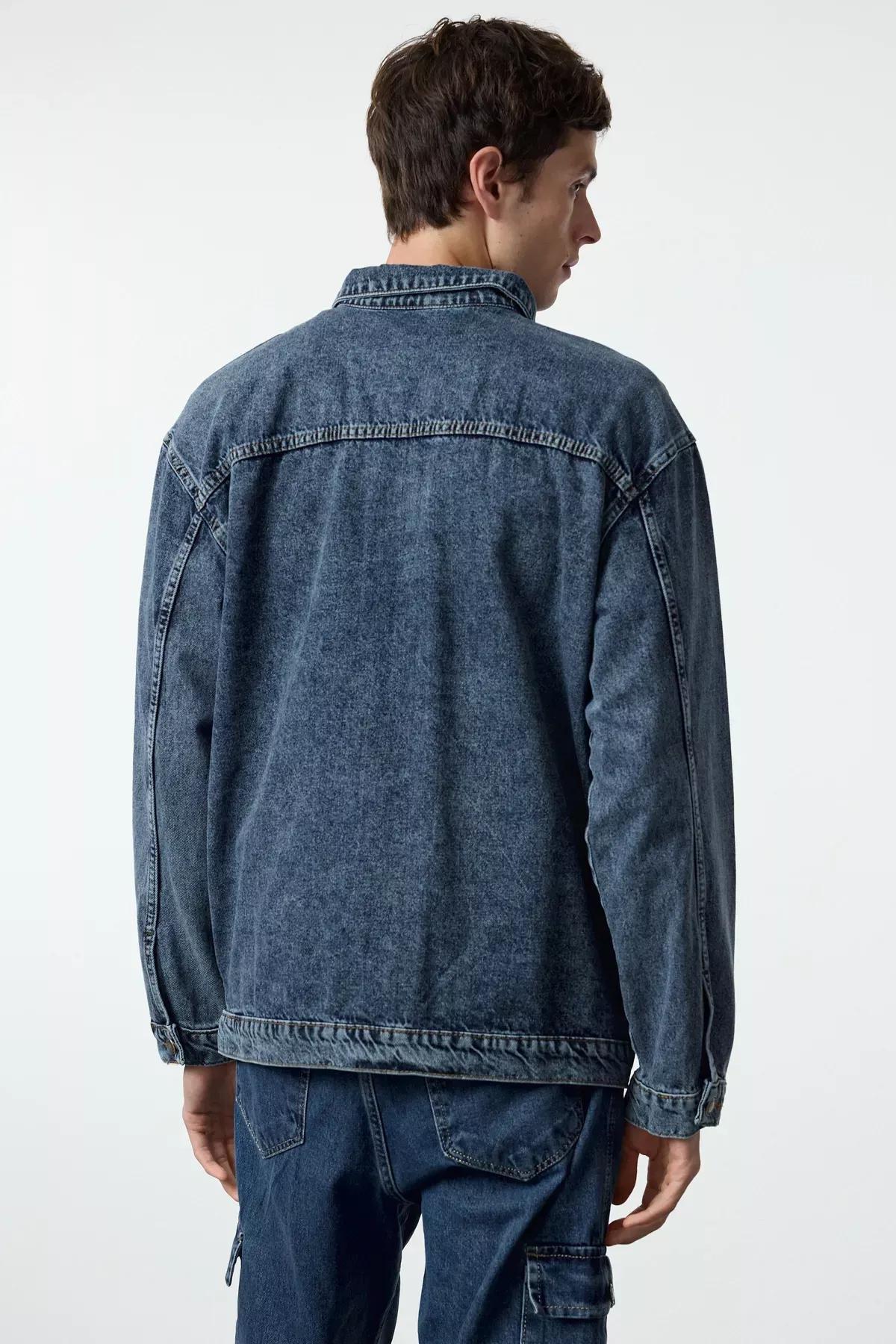 Grey Skinny Nail Jeans, LIGHT BLUE, large image number 4