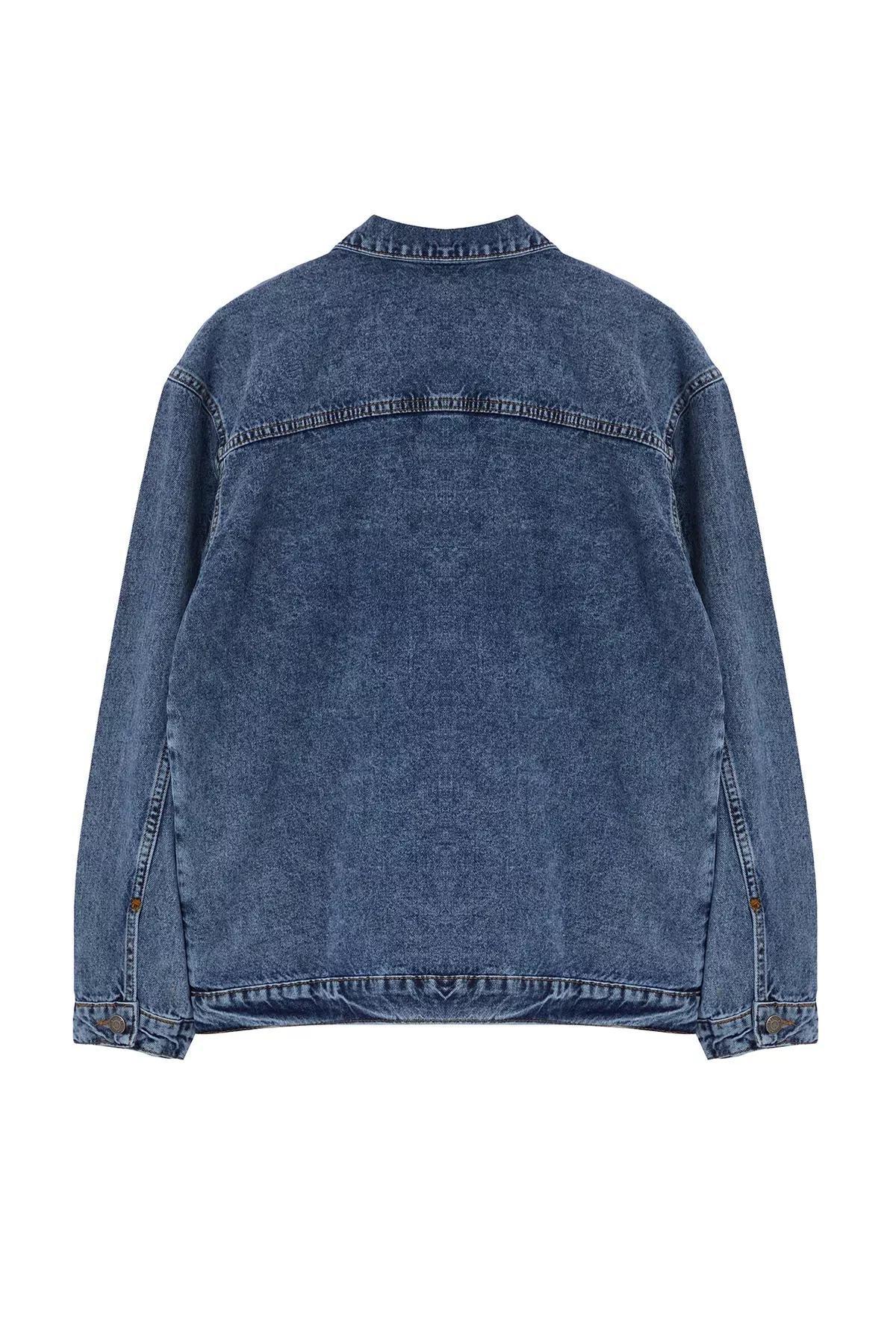 Grey Skinny Nail Jeans, LIGHT BLUE, large image number 5