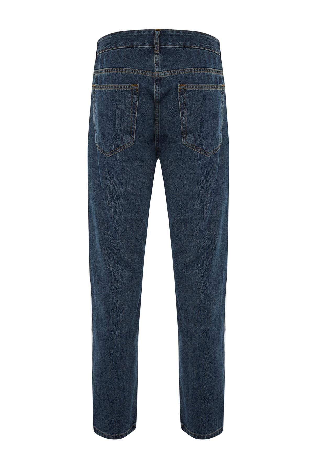 Blue Slim Denim Jeans, Blue, large image number 8