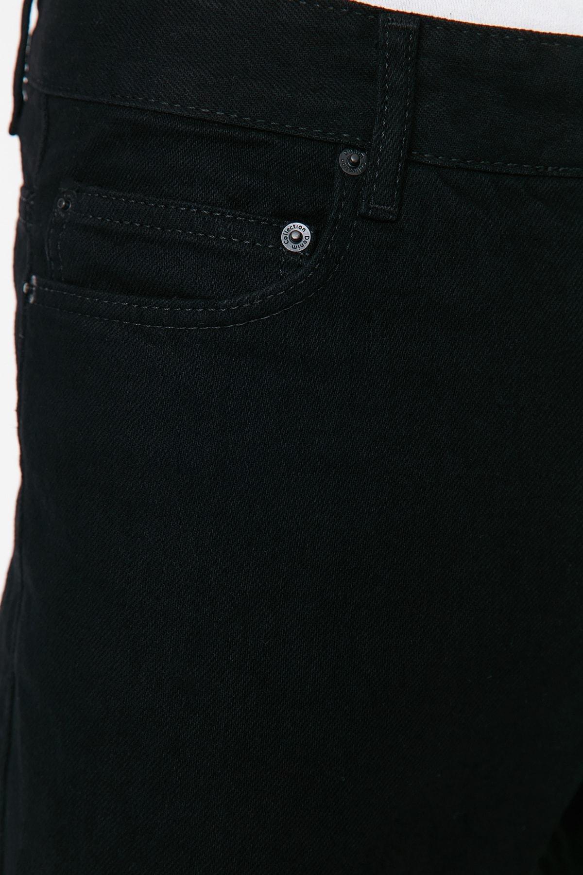Black Slim Denim Jeans, , large image number 4